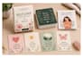 create custom affirmation cards, flashcards,